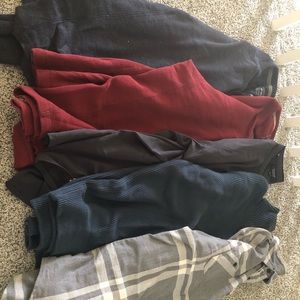 Men Long Sleeve Shirt Lot (XL & XLT) Eddie &Banana
